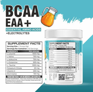 The Formulator BCAA + EAA | Advanced Aminos | Intra-Workout | Taurine | Vitamin C - BIONIK NUTRITION