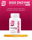 Bionik Nutrition Dige Enzyme | Advanced Digestive Enzyme Supplement for Nutrient Absorption | 60 Tablets