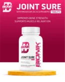 BiBonik Nutrition Joint Sure | Bone & Joint Support Supplement with Calcium, D3, K2 & Probiotics | 60 Tablets