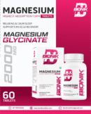 BIONIK Magnesium Tablets | 2000mg High Absorption Magnesium Glycinate | 60 Tablets | Sleep, Muscle Recovery & Stress Support