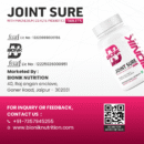 BiBonik Nutrition Joint Sure | Bone & Joint Support Supplement with Calcium, D3, K2 & Probiotics | 60 Tablets