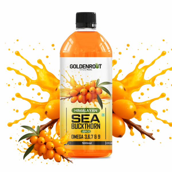 BIONIK Himalayan Sea Buckthorn Juice | Rich in Omega 3, 6, 7 & 9 | 500ml | Immunity, Skin, Heart & Gut Health Support