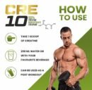 The Formulator CRE10 Ultra Pure Creatine Monohydrate, Creapure Certified, Mixes Easily, 3 g Scoop, Workout Support, 80 Servings, 240 g – Unflavored