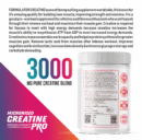 The Formulator CRE10 Ultra Pure Creatine Monohydrate, Creapure Certified, Mixes Easily, 3 g Scoop, Workout Support, 80 Servings, 240 g – Unflavored