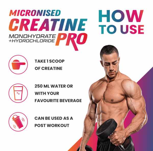 The Formulator CRE10 Ultra Pure Creatine Monohydrate, Creapure Certified, Mixes Easily, 3 g Scoop, Workout Support, 80 Servings, 240 g – Unflavored - Image 6