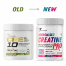 The Formulator CRE10 Ultra Pure Creatine Monohydrate, Creapure Certified, Mixes Easily, 3 g Scoop, Workout Support, 80 Servings, 240 g – Unflavored