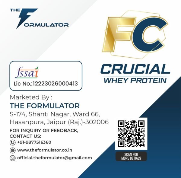 Crucial Whey | 35g Protein | Creatine | Tribulus | Probiotics | Enzymes - Image 7