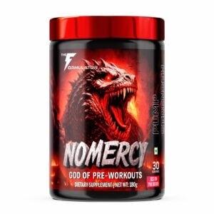 The Formulator NOMERCY Pre-Workout | High-Stim Formula for Energy, Pump & Focus | Beta Alanine & Citrulline